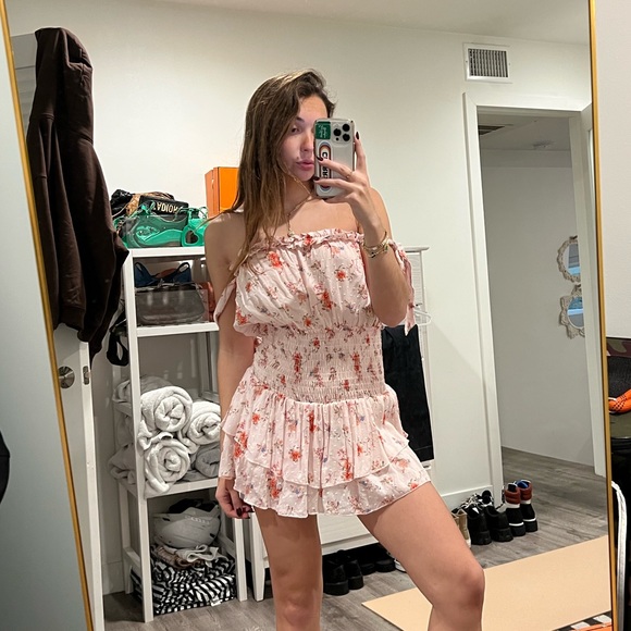 Bluelife Floral Romper Dress - Picture 1 of 4